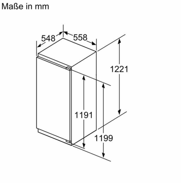Neff KI1416DD1 N70, Einbau-Kühl-Schrank