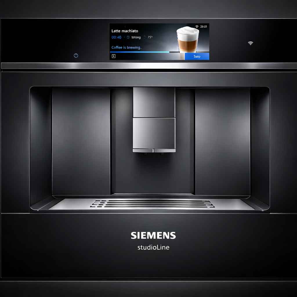 Siemens studioLine Einbau-Kaffeevollautomat Schwarz