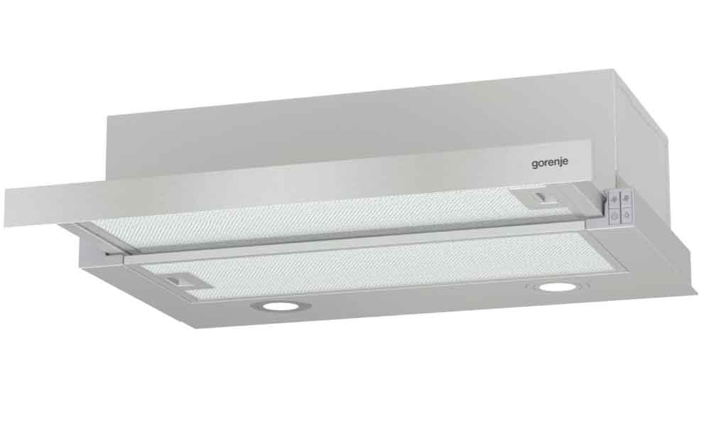 Gorenje TH62E4X - Dunstabzugshaube, Flachschirmhaube