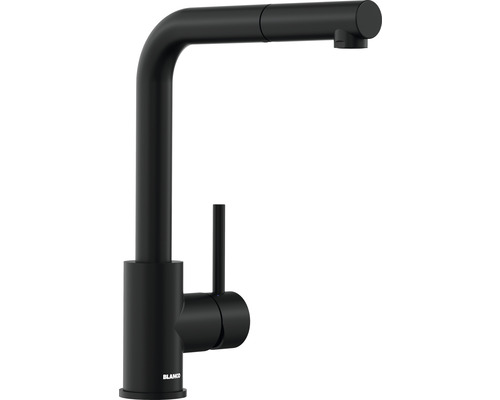 Blanco MILA-S Küchenarmatur mit Handbrause 526660 – Schwarz Matt