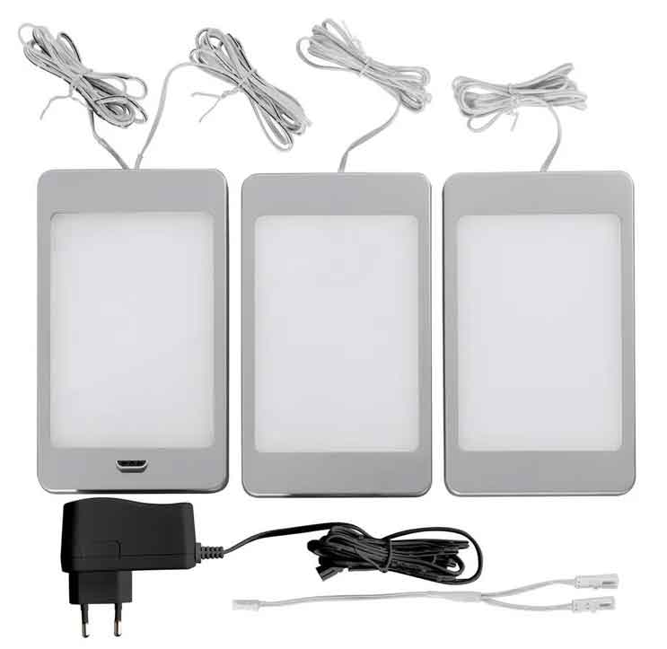 Heitronic Saskia LED-Unterbauleuchte-Basisset LED 18W Warmweiß